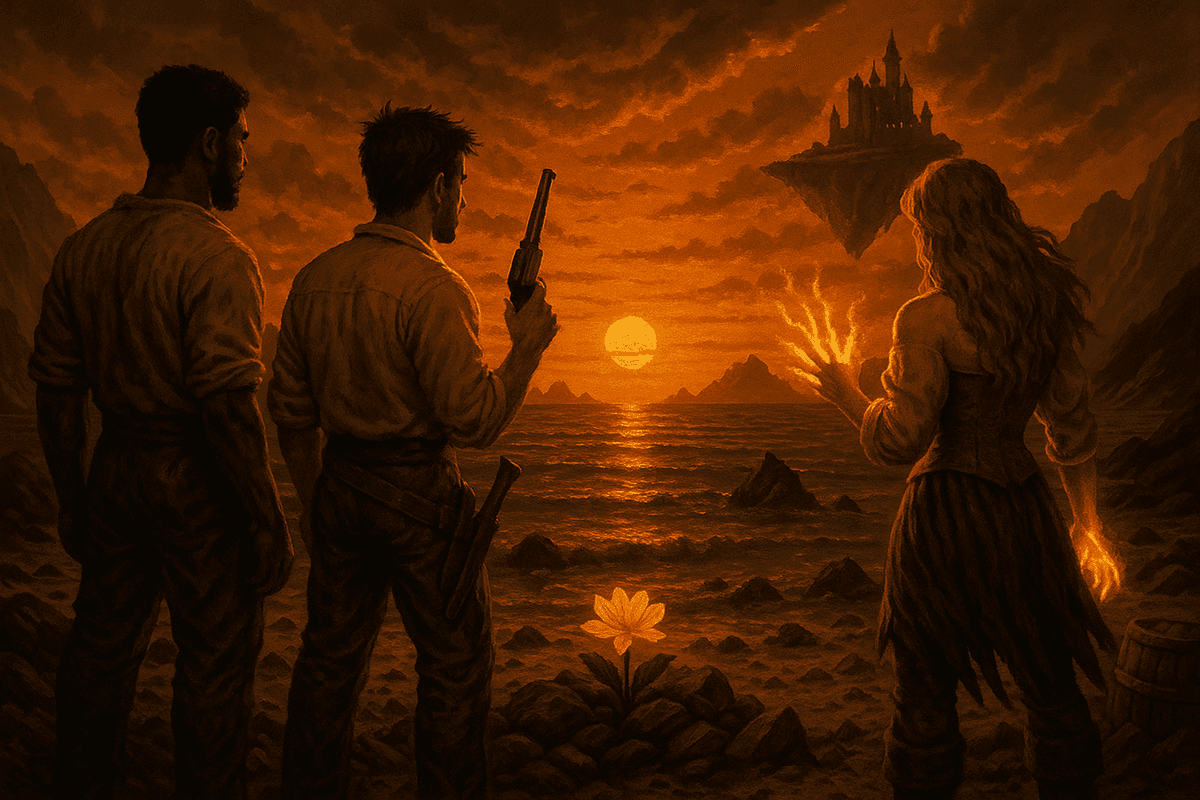 The Exiles of Glistening Flower Bay cover